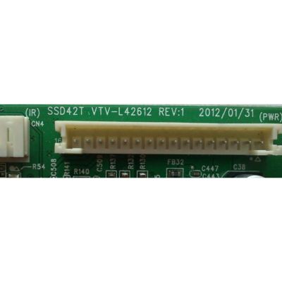 MAIN PARA TV SANYO / NUMERO DE PARTE 431C5369L02 / 461C5369L02 / 431C5369L02 REV:1A / 461C5369L02 REV:1A / SD32T / SSD42T / VTV-L42612 REV:1 / PANEL LTA320AN12 / MODELO DP32242 SSD32TA-00 - Imagen 2